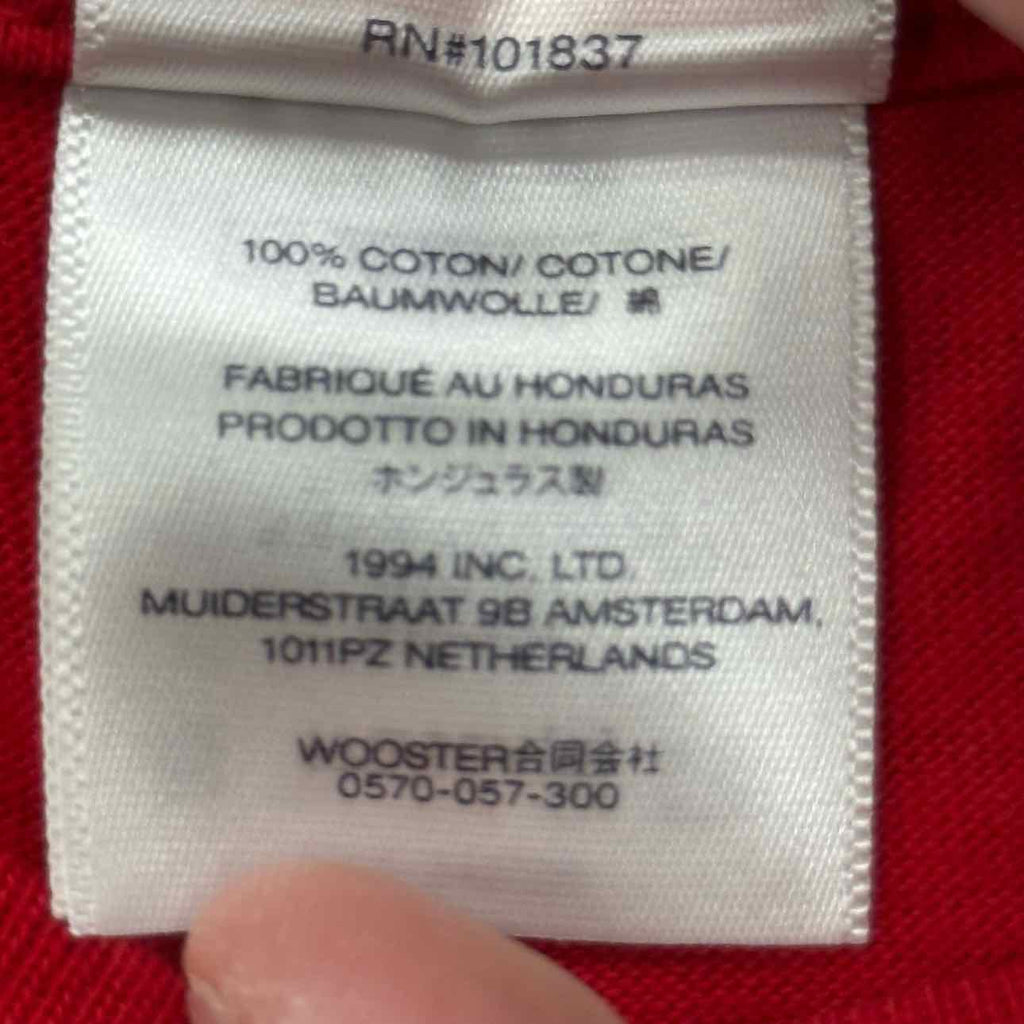 Supreme T-Shirt "EST. 1994" Red Used Size S