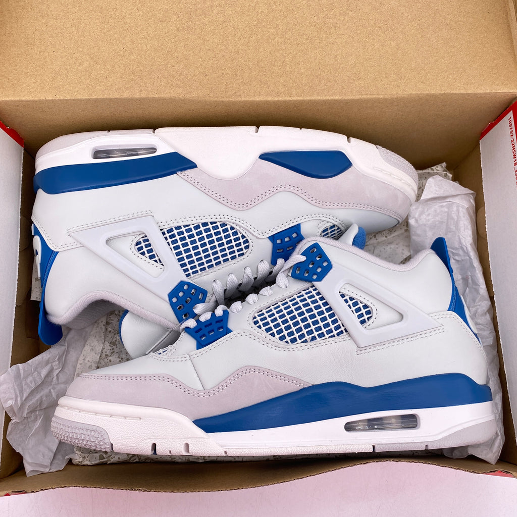 Air Jordan 4 Retro "Military Blue" 2024 New Size 7