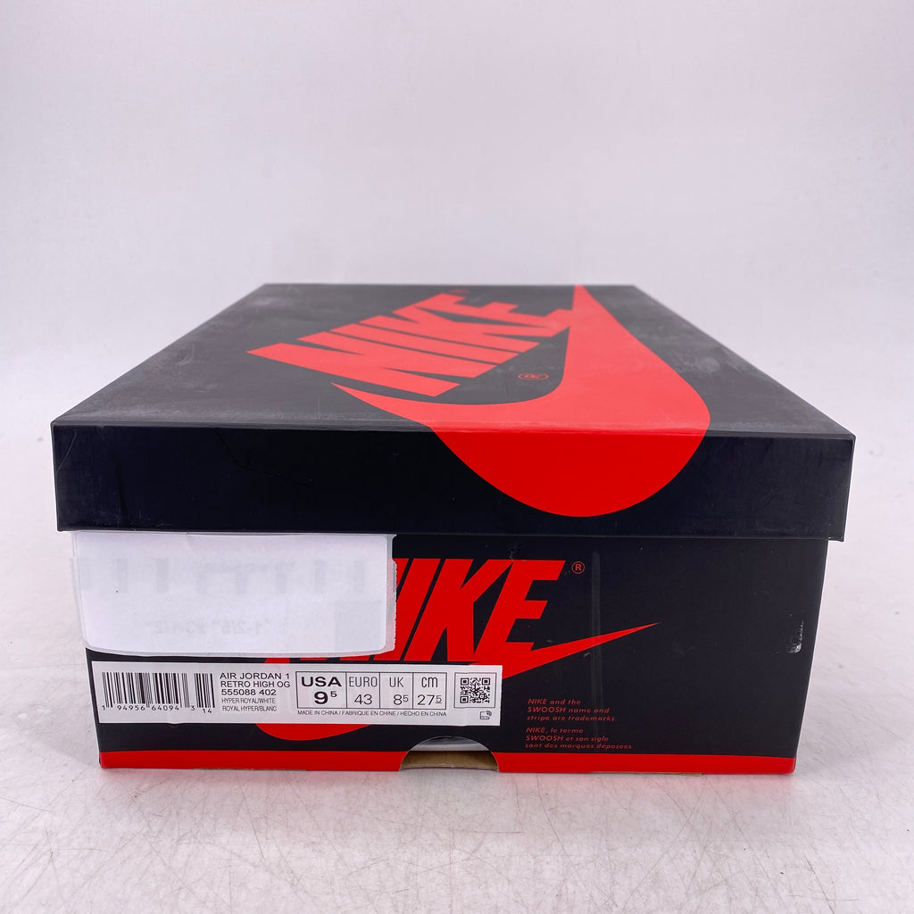 Air Jordan 1 Retro High OG "Hyper Royal Sg" 2021 New Size 9.5