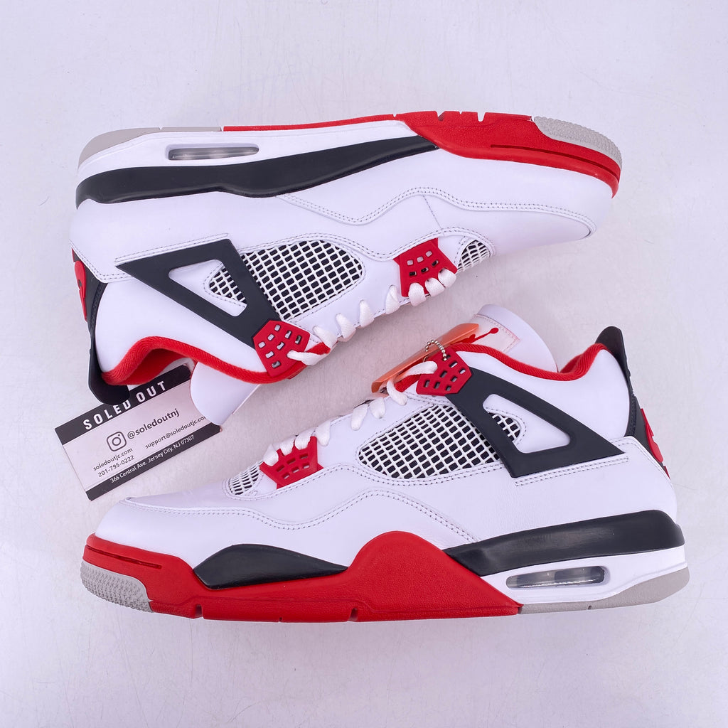 Air Jordan 4 Retro "Fire Red" 2020 New Size 13