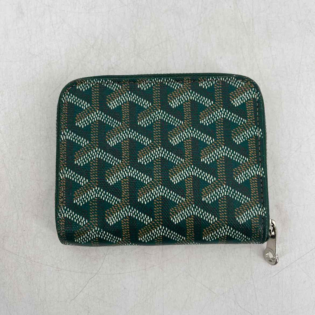Goyard Wallet "MATIGNON" Used Green Size OS