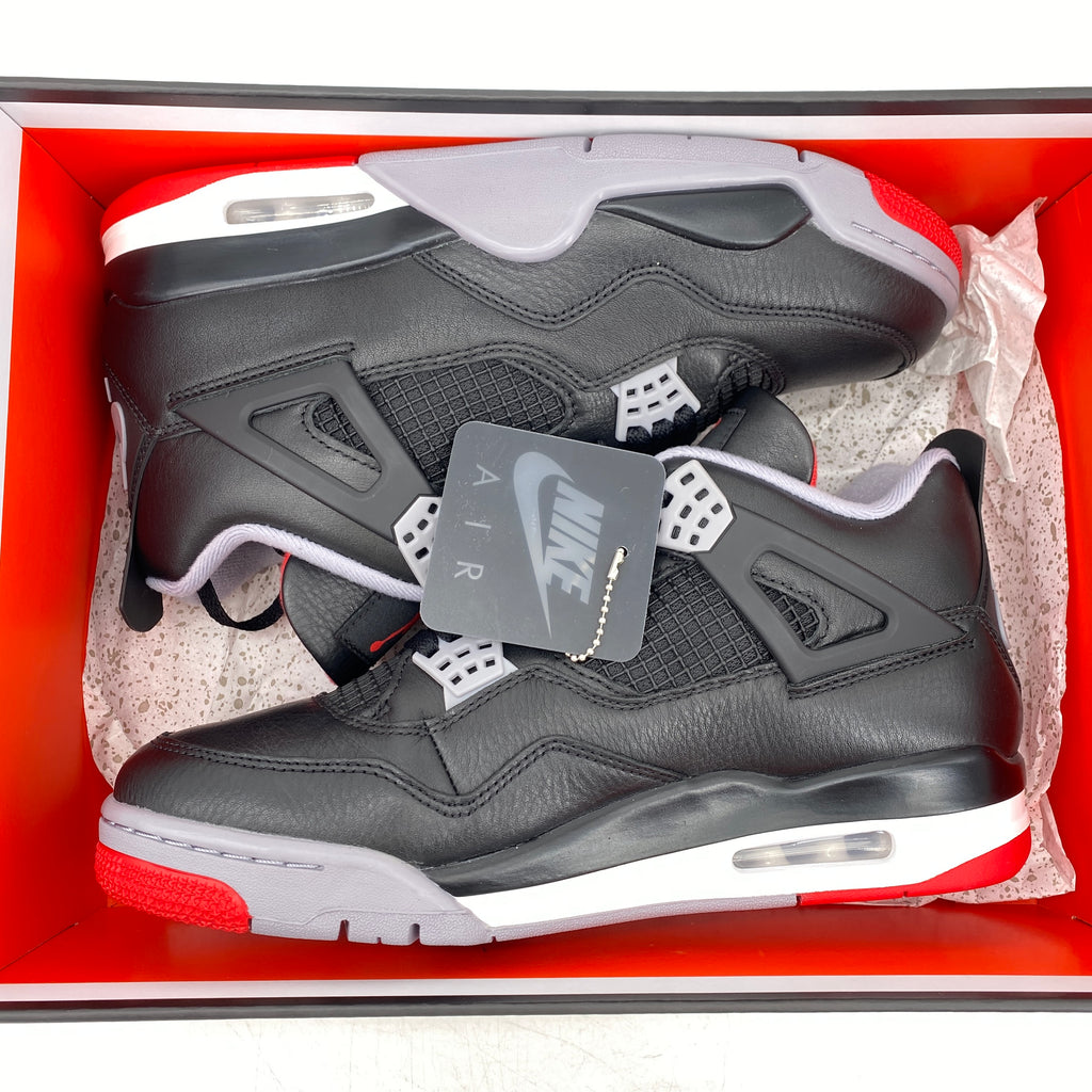 Air Jordan 4 Retro "Bred Reimagined" 2024 Used Size 10