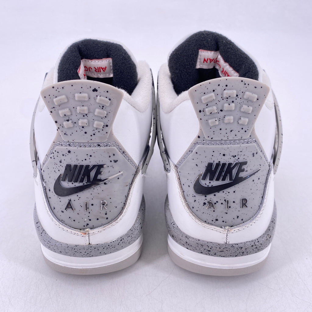 Air Jordan (GS) 4 Retro "White Cement" 2025 Used Size 6Y