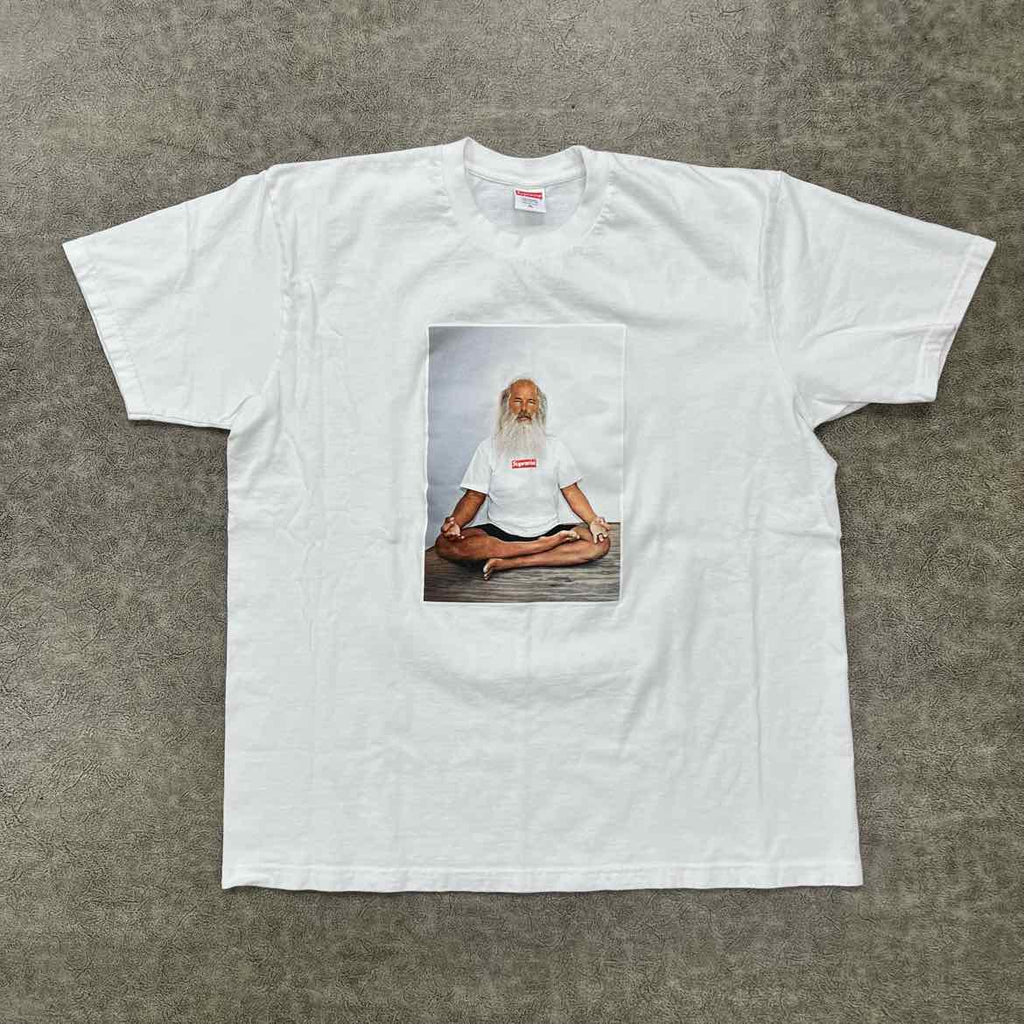 Supreme T-Shirt "RICK RUBIN" White Used Size XL
