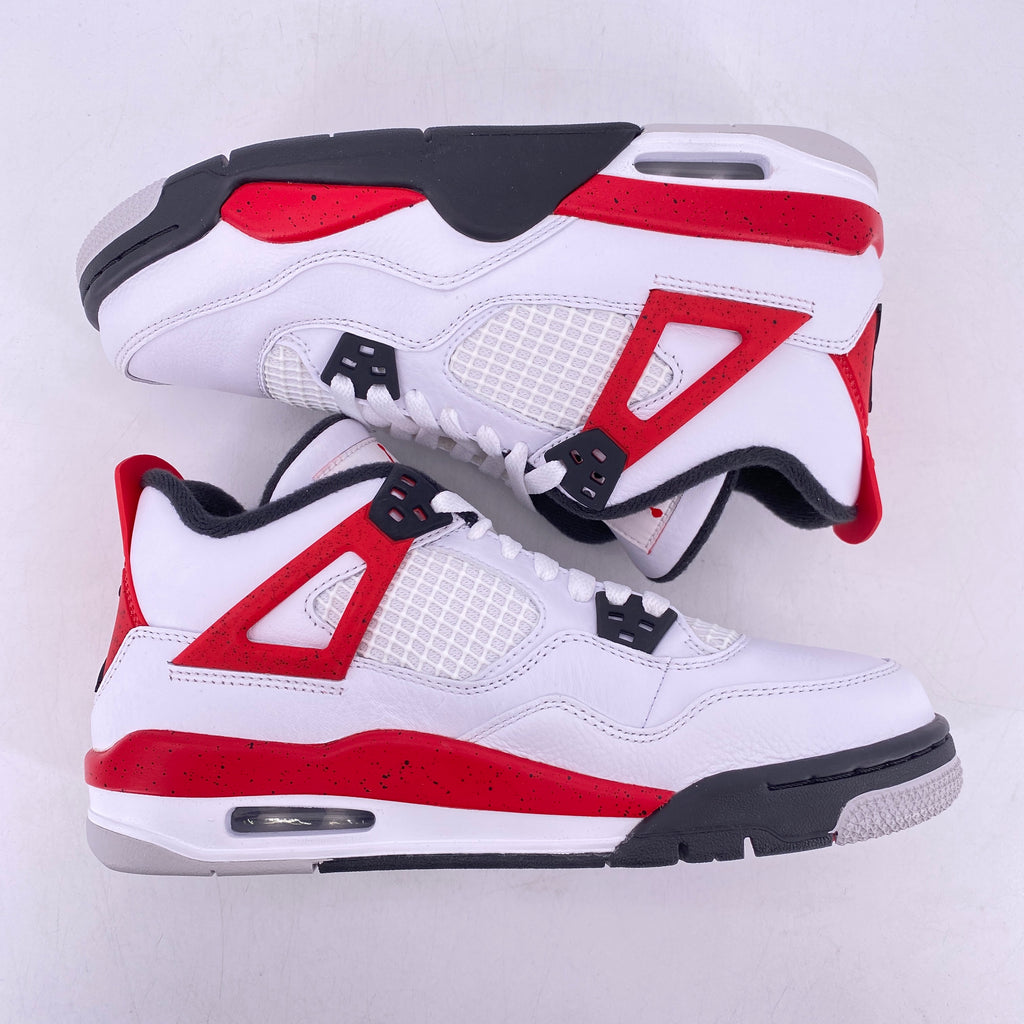 Air Jordan (GS) 4 Retro "Red Cement" 2023 New Size 7Y