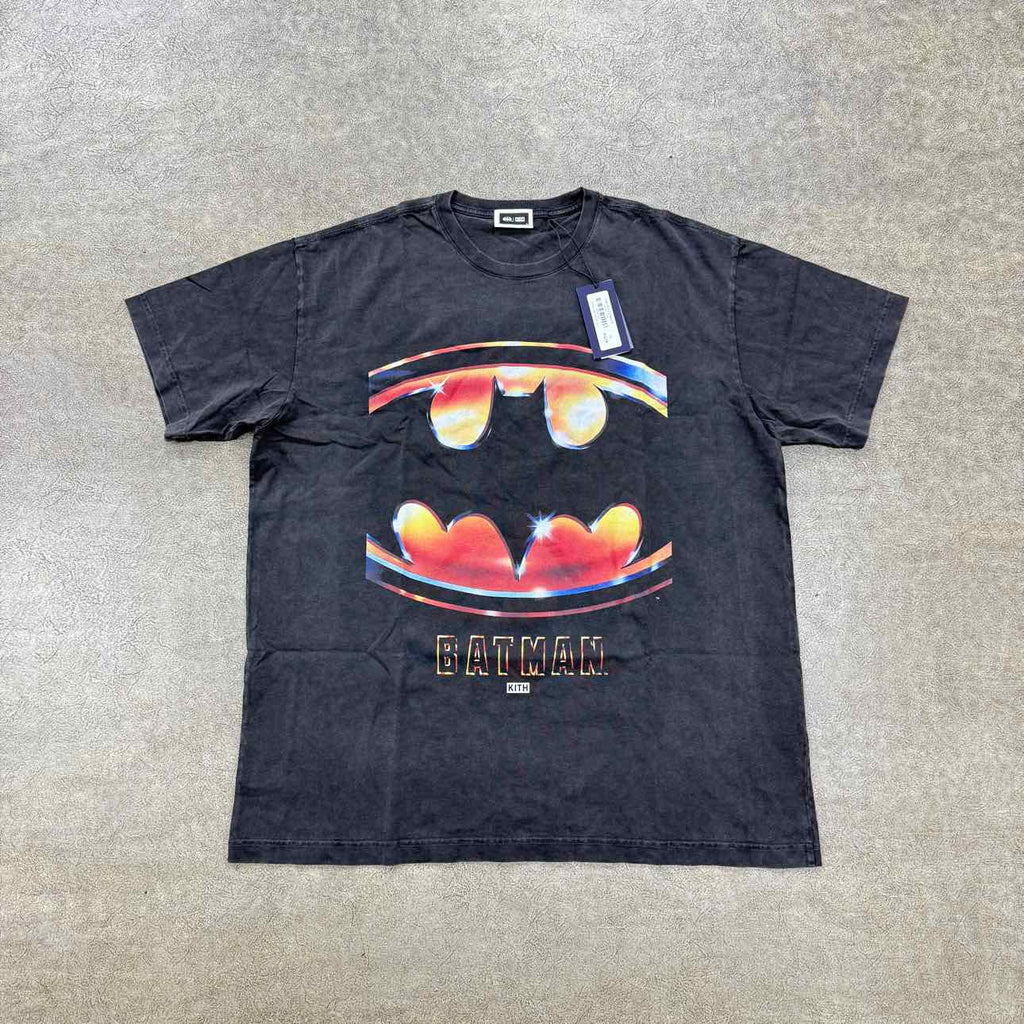 Kith T-Shirt "BATMAN 1989" Black New Size XL