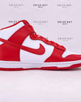 Nike Dunk High Retro "Championship Red" 2022 New Size 11.5