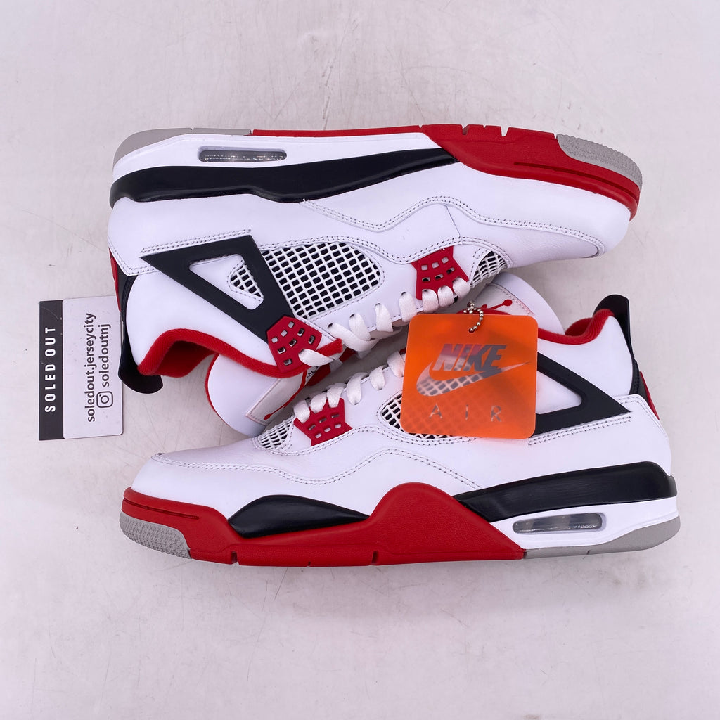 Air Jordan 4 Retro "Fire Red" 2020 New Size 10.5