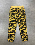 Bape Sweatpants "1ST CAMO APE HEAD" Yellow New Size 2XL