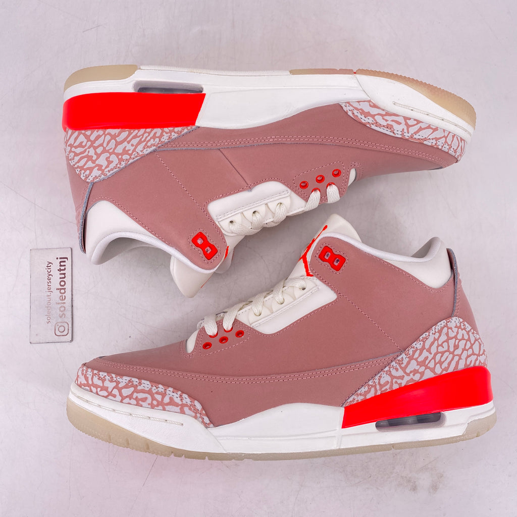 Air Jordan (W) 3 Retro "Rust Pink" 2021 Used Size 10.5W