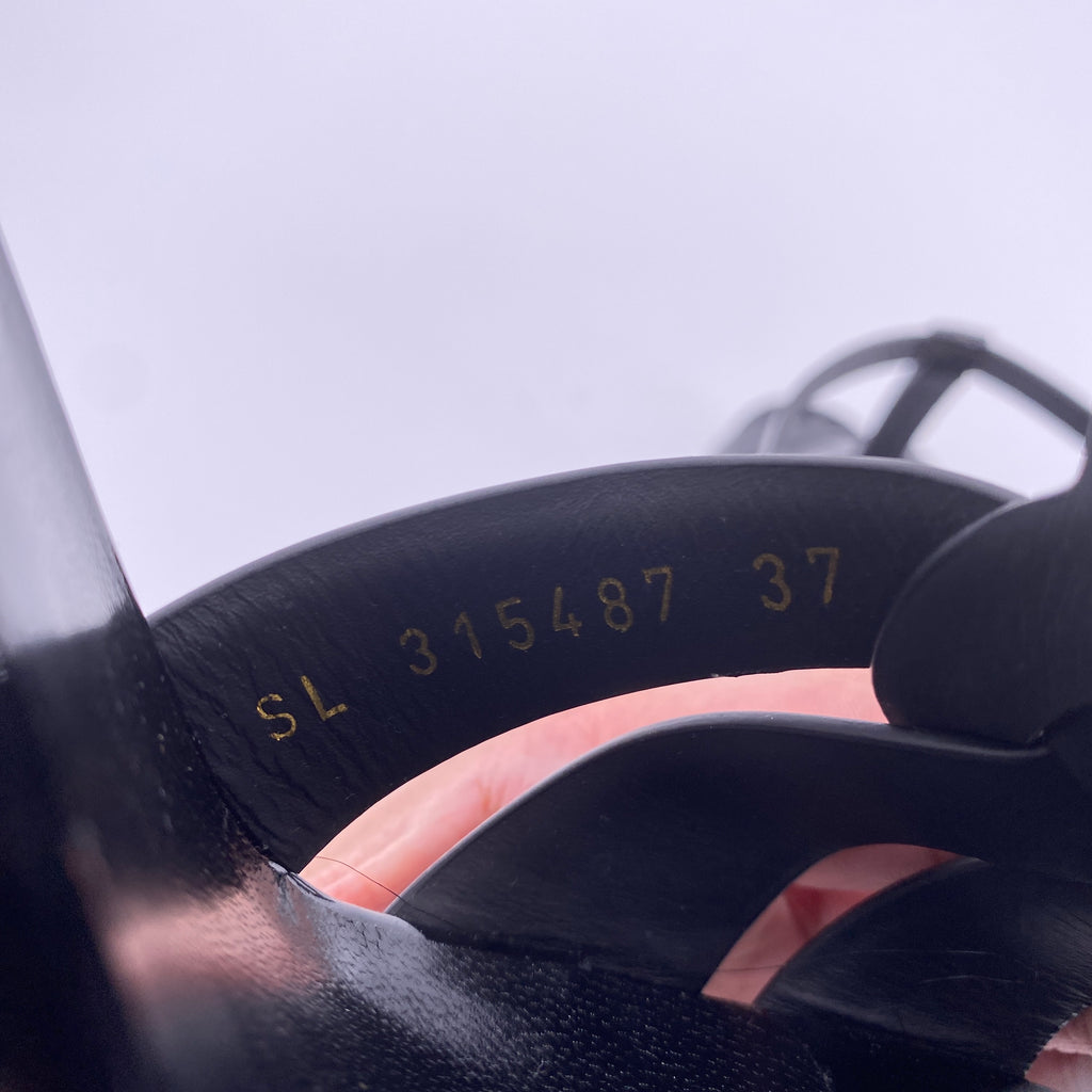 Saint Laurent Tribute "105 Ysl Heels"  New Size 37