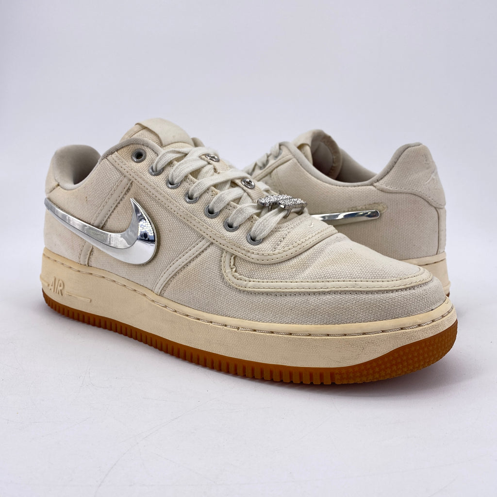 Nike Air Force 1 Low "Travis Scott Sail" 2018 Used Size 10