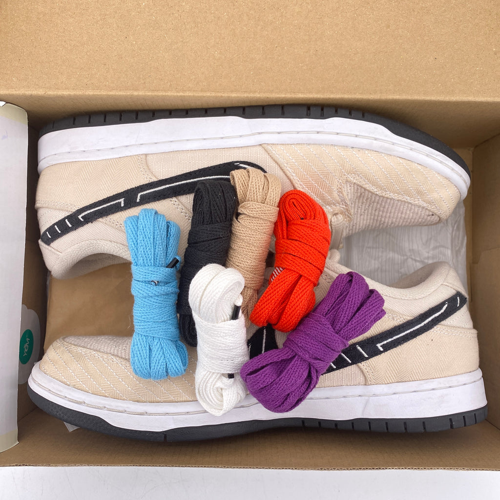 Nike SB Dunk Low "Albino & Preto" 2023 Used Size 8