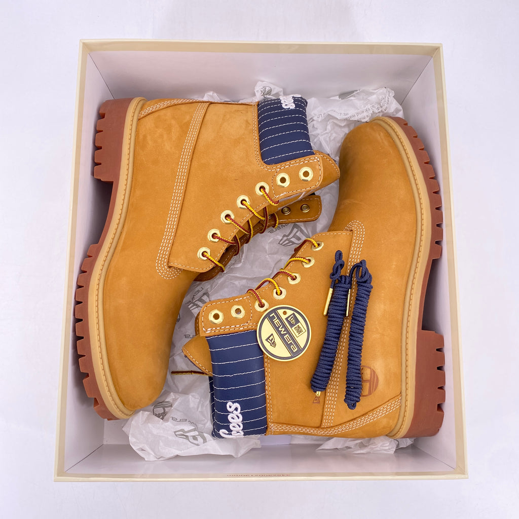 Timberland 6 Inch Boot "New Era X Mlb Yankees Wheat" 2026 New Size 8.5