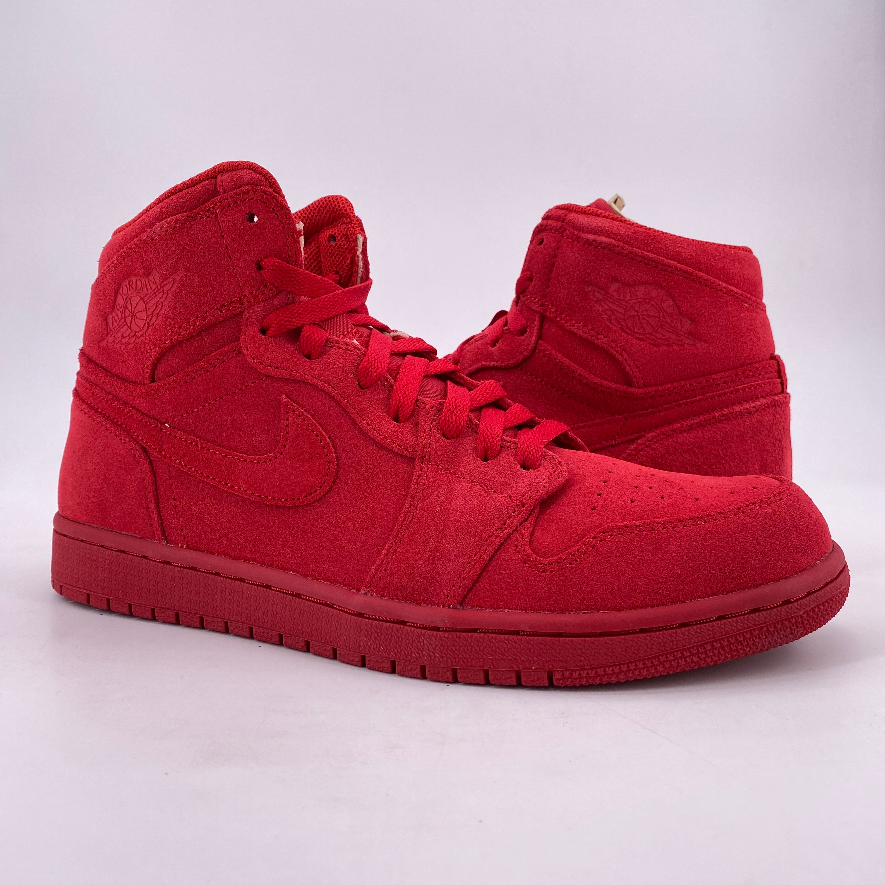 Air Jordan 1 Retro High &quot;Red Suede&quot; 2017 New Size 10.5