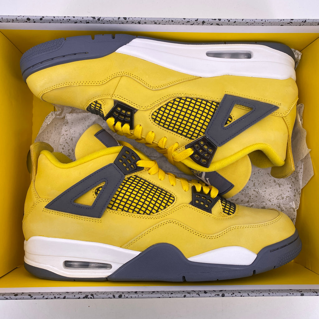 Air Jordan 4 Retro "Lightning" 2021 Used Size 13