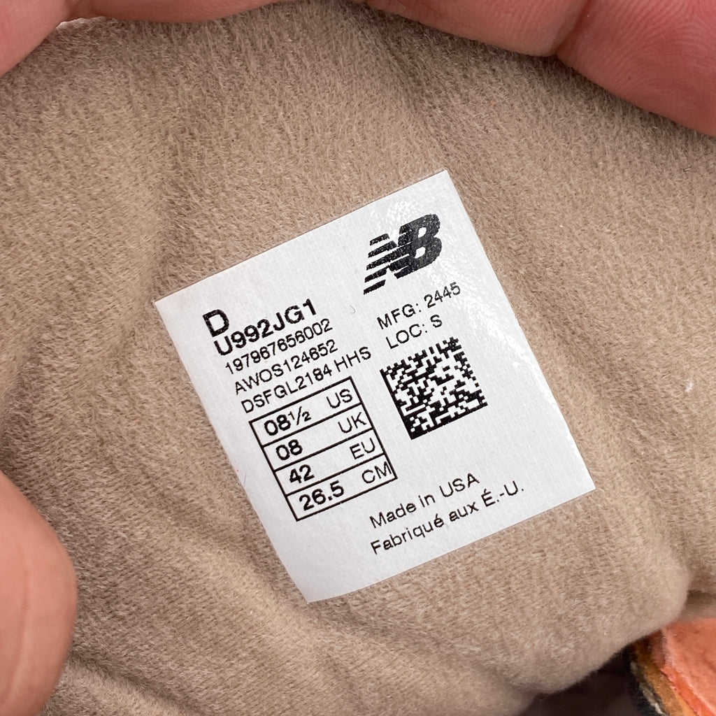 New Balance 992 "Joe Freshgoods Aged Well" 2025 New Size 8.5