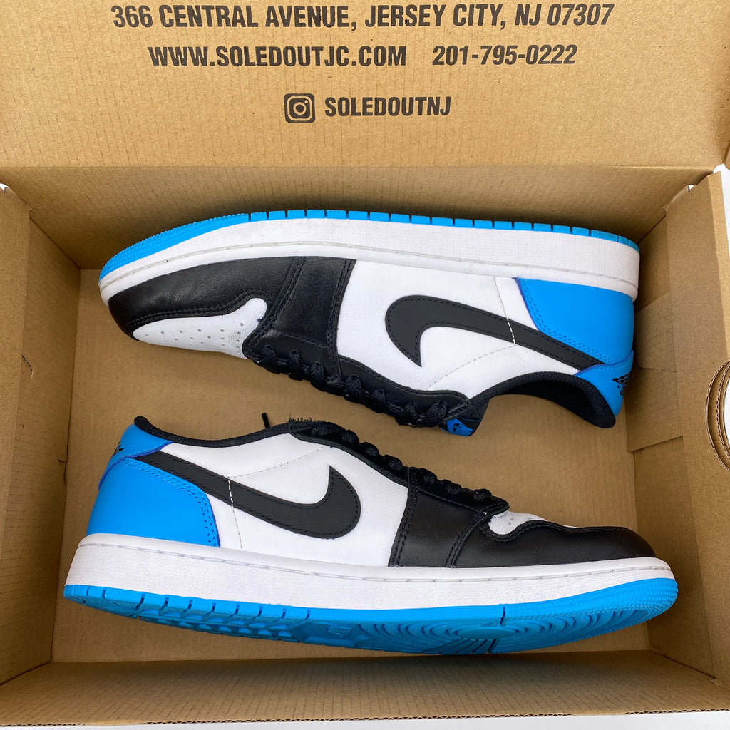 Air Jordan 1 Retro Low "Dark Powder Blue" 2022 Used Size 9