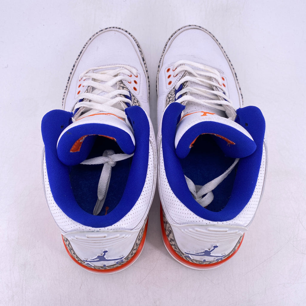 Air Jordan 3 Retro "Knicks" 2019 Used Size 13