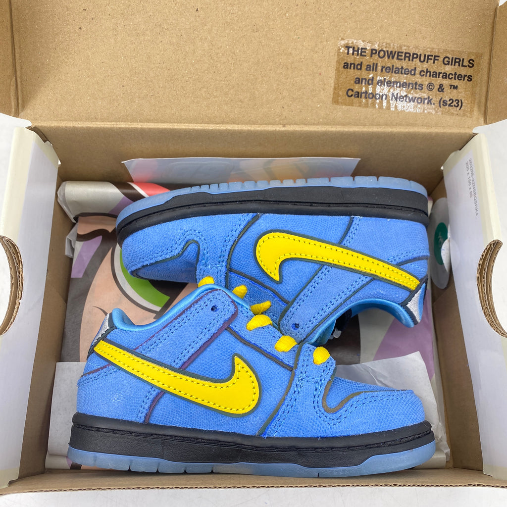 Nike (TD) Dunk Low "Powerpuff Bubbles" 2023 New Size 7C
