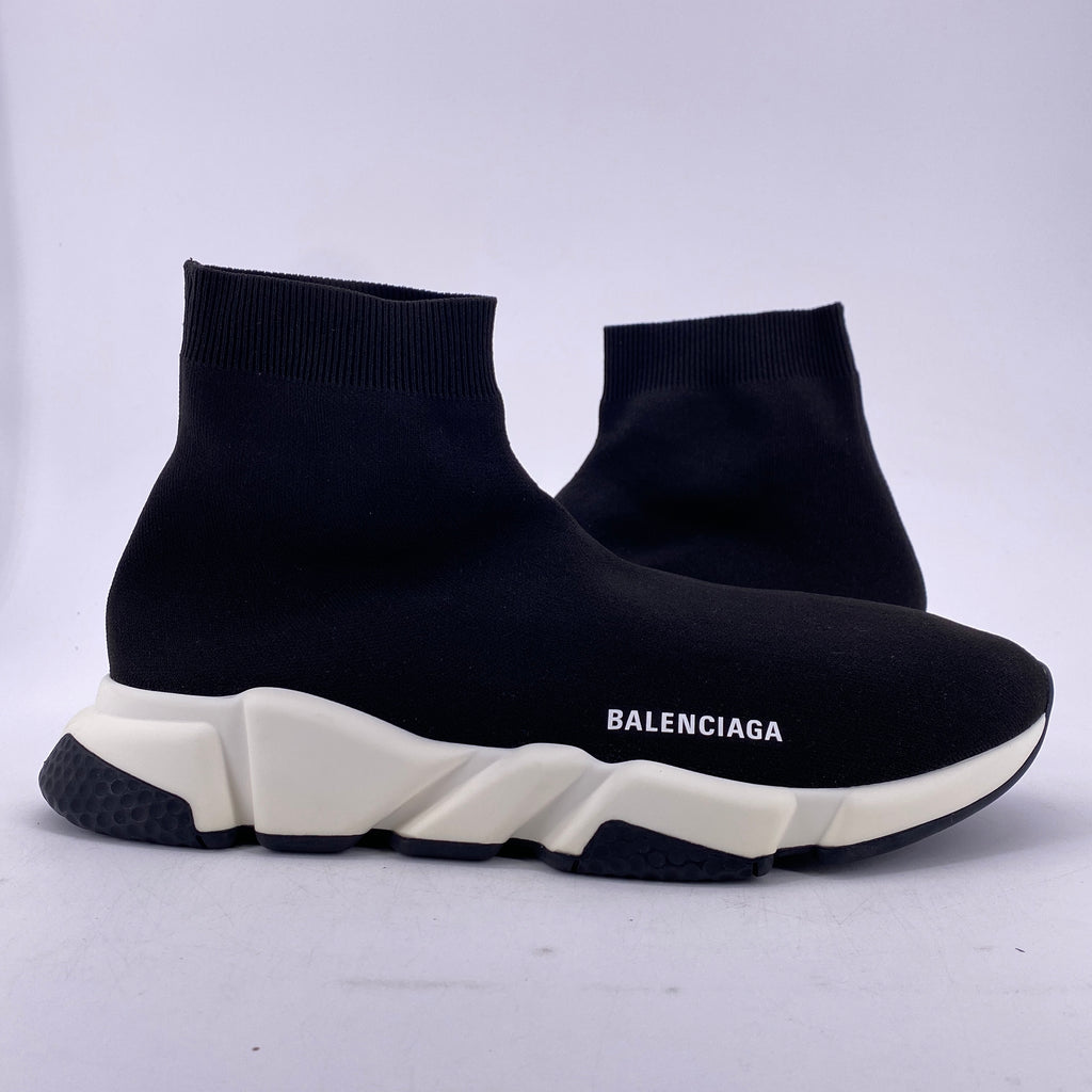 Balenciaga Speed Trainer "Black White" 2021 New Size 45
