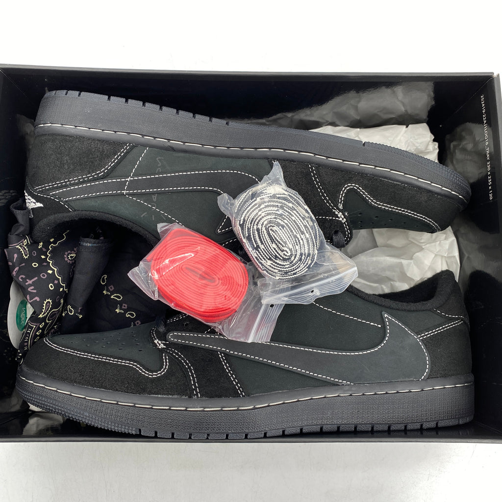 Air Jordan 1 Retro Low OG SP "Travis Black Phantom" 2022 New Size 13