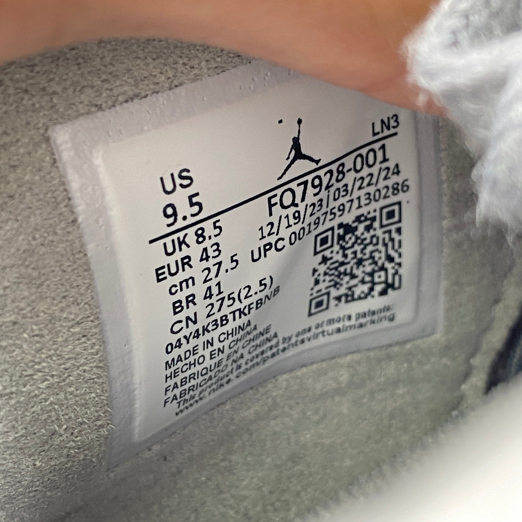 Air Jordan 4 Retro "Wet Cement" 2024 Used Size 9.5