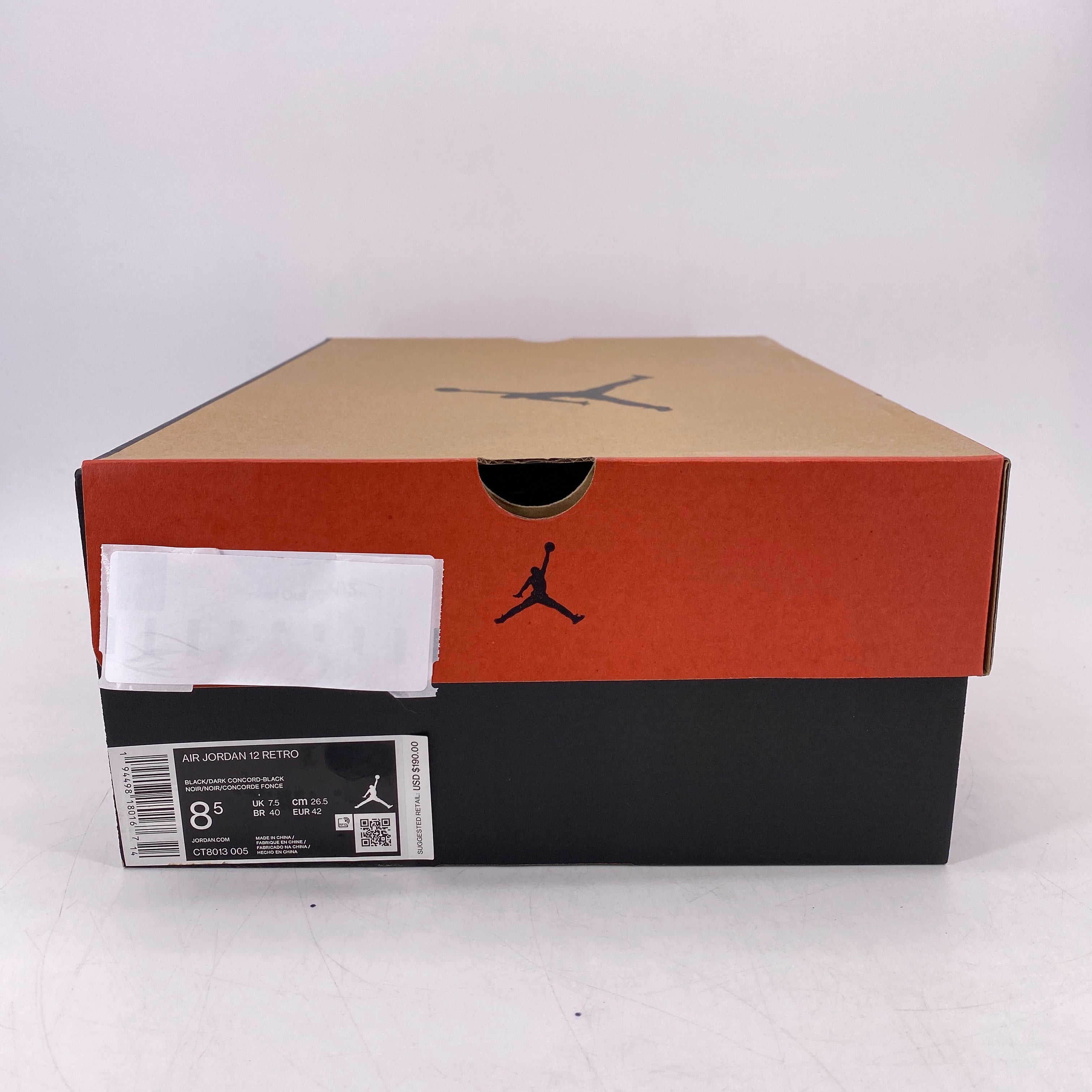 Air Jordan 12 Retro &quot;Dark Concord&quot; 2020 New Size 8.5