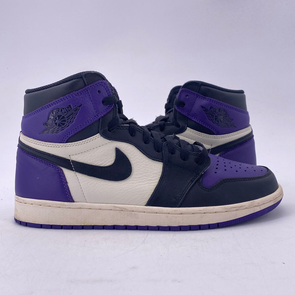 Air Jordan 1 Retro High OG "Court Purple" 2018 Used Size 10.5