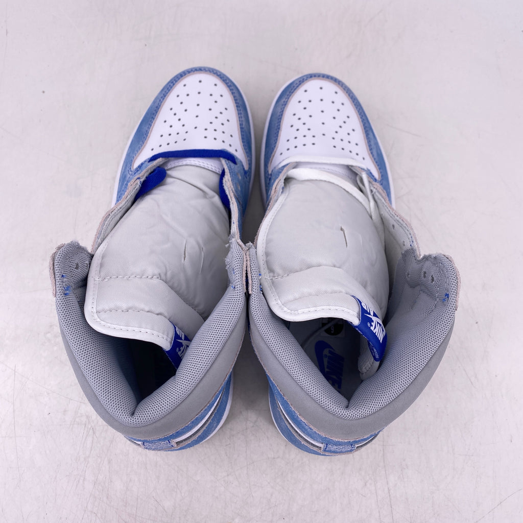 Air Jordan 1 Retro High OG "Hyper Royal Sg" 2021 New Size 9