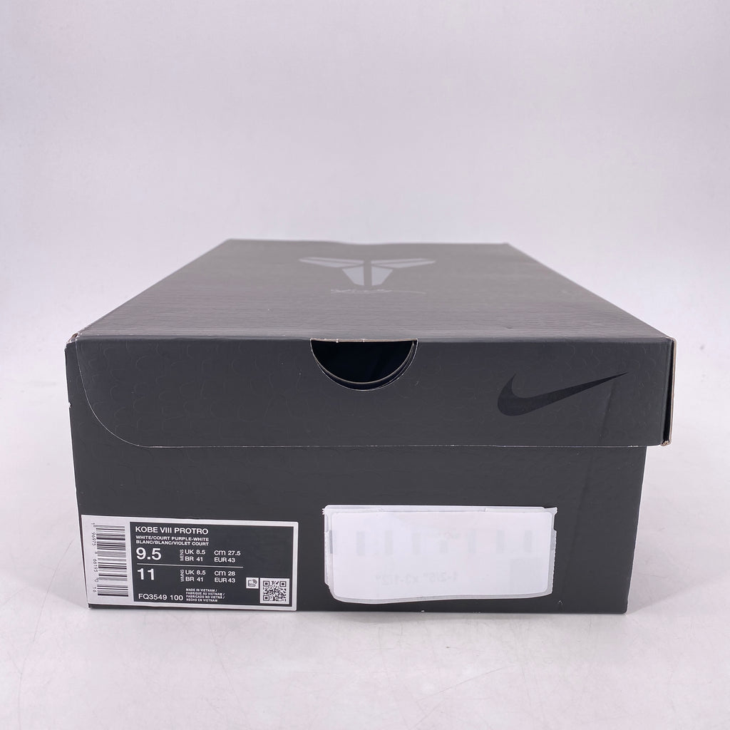 Nike Kobe 8 "Court Purple" 2024 New Size 9.5