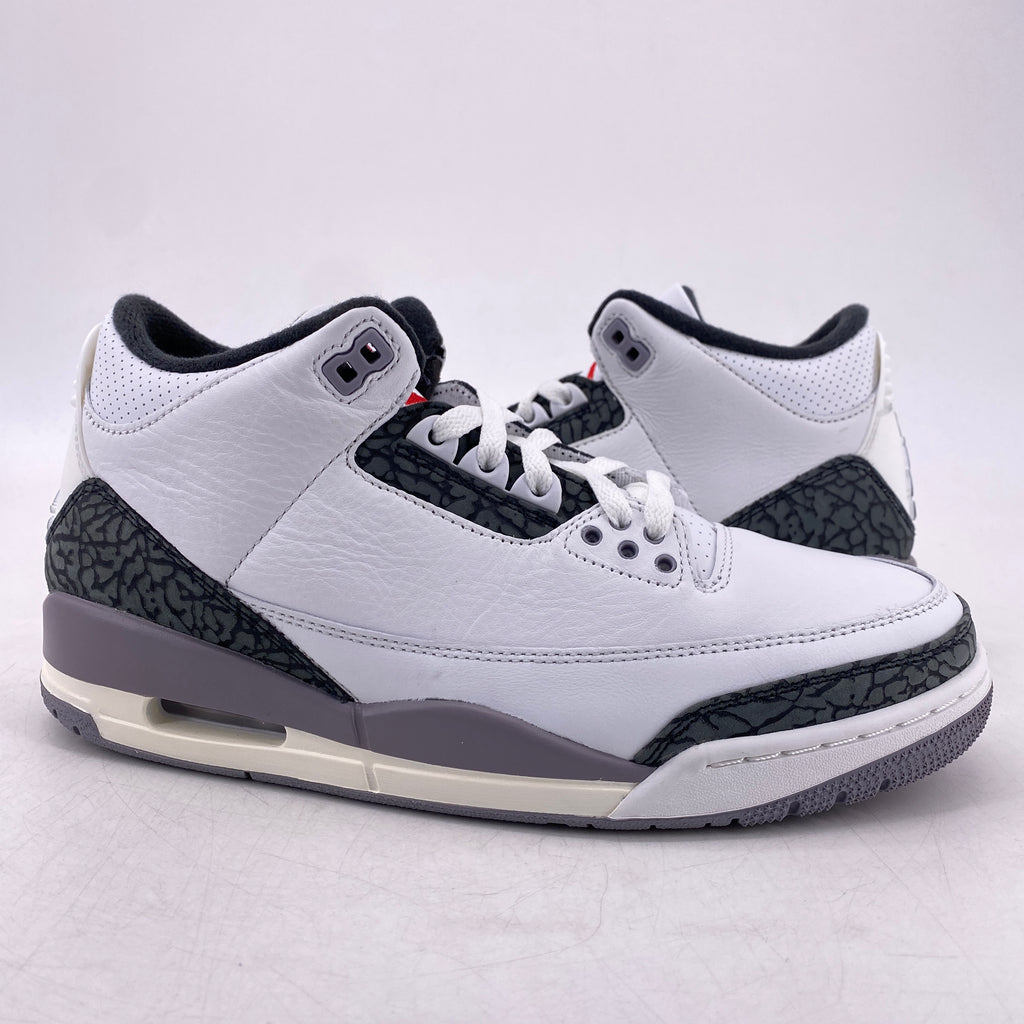 Air Jordan 3 Retro "Cement Grey" 2024 New Size 8.5