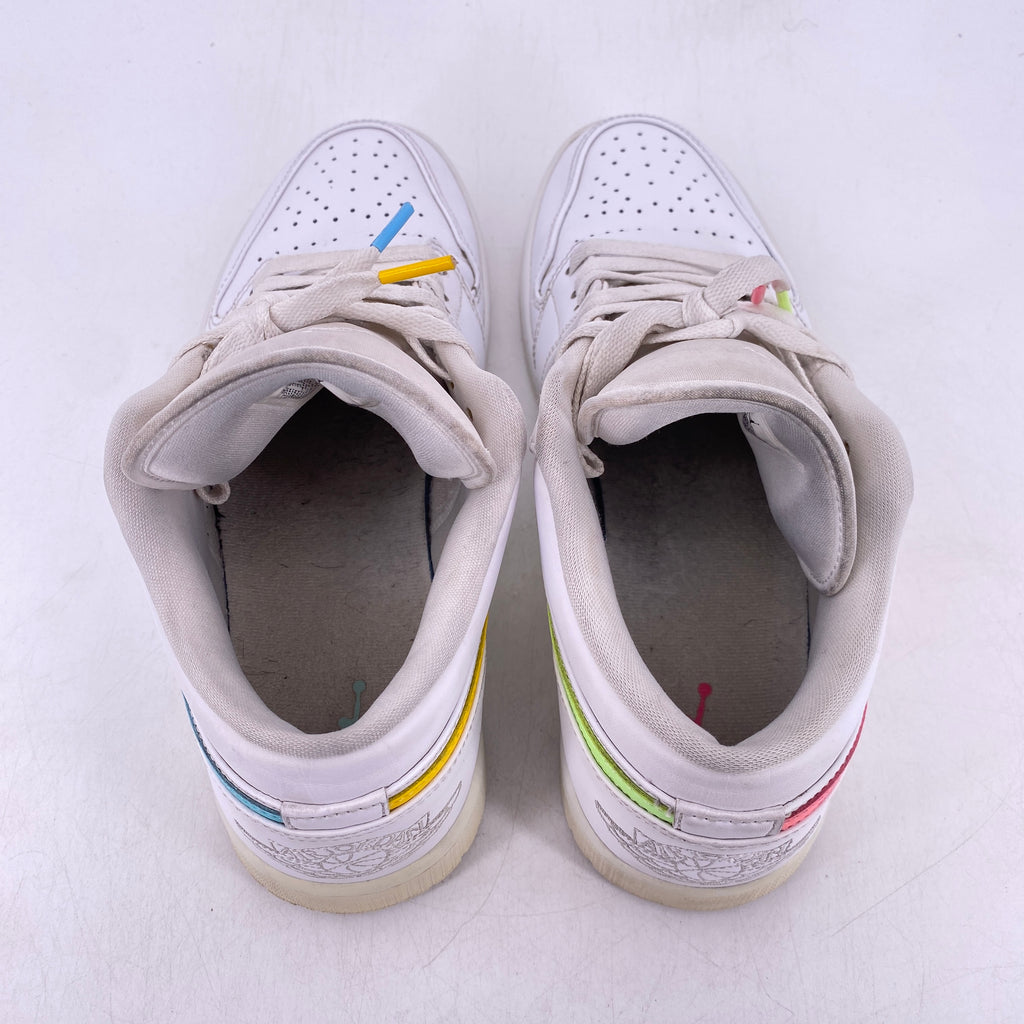 Air Jordan 1 Retro Low "Multi-Color" 2020 Used Size 9.5