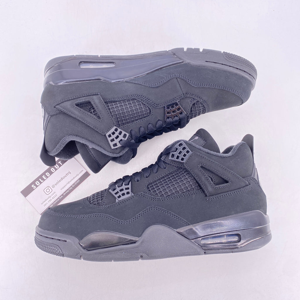 Air Jordan 4 Retro "Black Cat" 2025 New Size 10