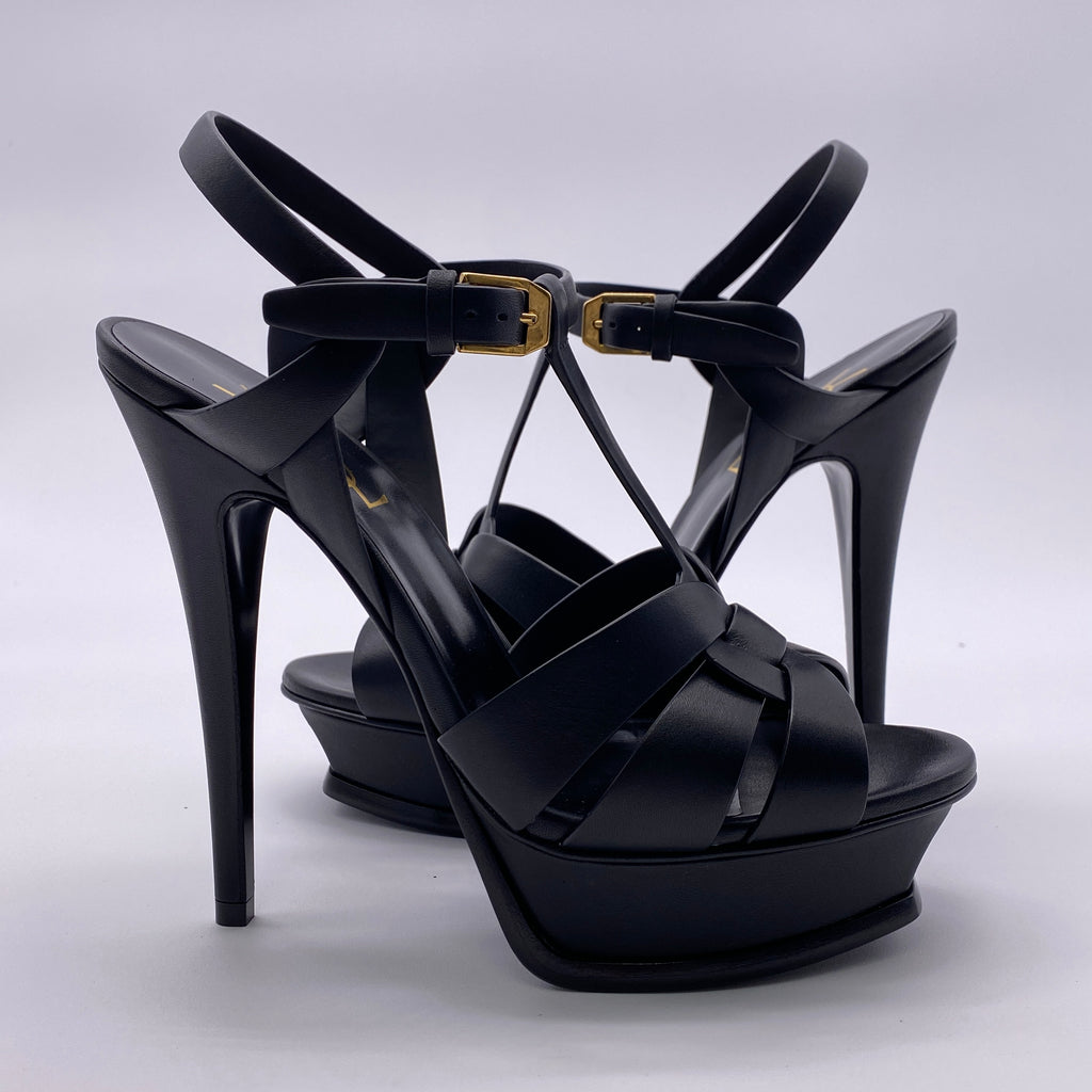 Saint Laurent Tribute "105 Ysl Heels"  New Size 37