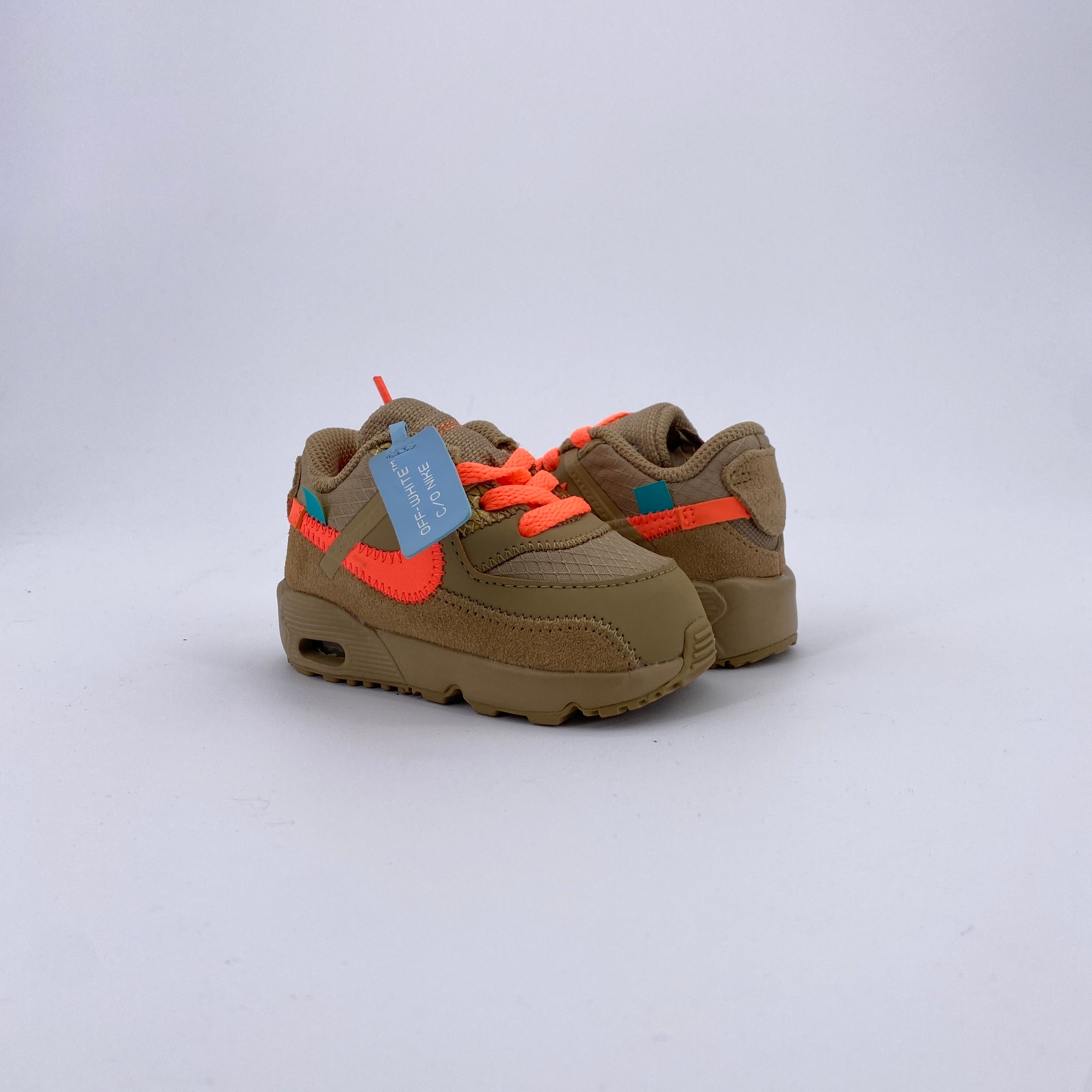 Nike (TD) Air Max 90 &quot;Desert Ore&quot; 2019 New Size 4c