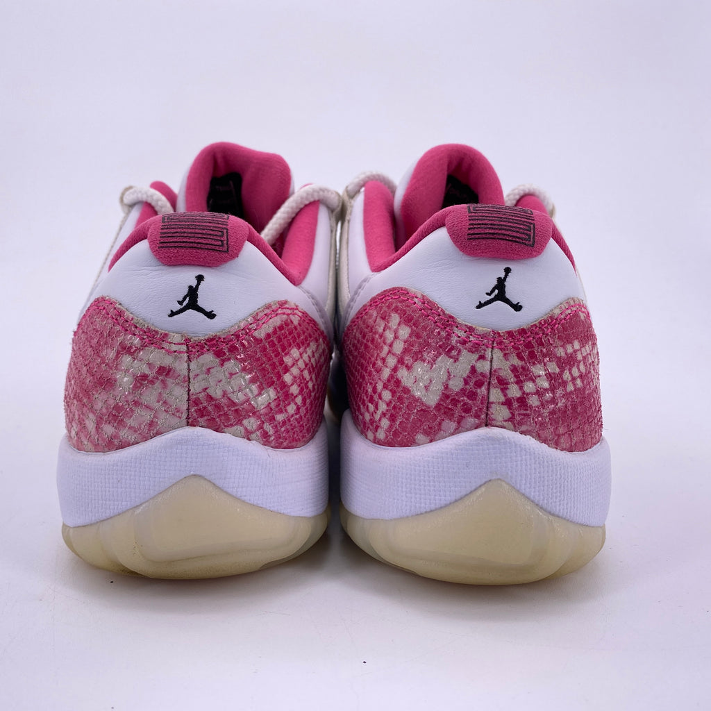 Air Jordan (W) 11 Retro Low "Pink Snakeskin" 2019 Used Size 9W