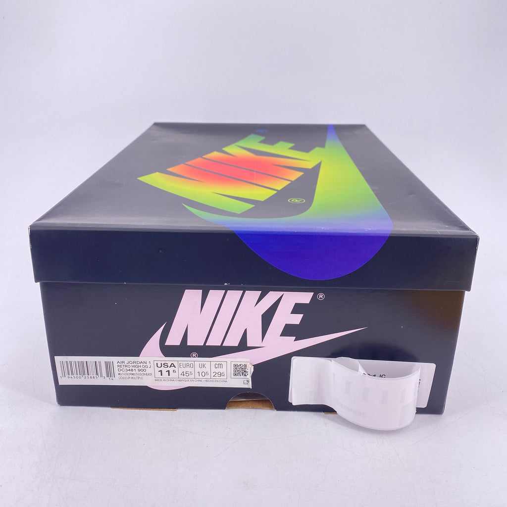 Air Jordan 1 Retro High "J BALVIN" 2020 New Size 11.5