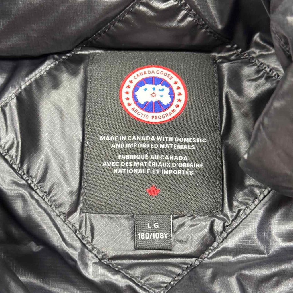 Canada Goose Vest "CROFTON" Black Used Size L