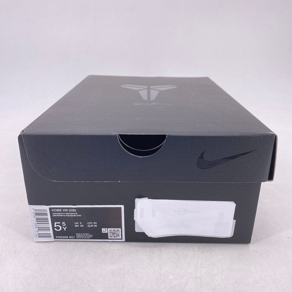 Nike (GS) Kobe 8 "University Red" 2024 New Size 5.5Y