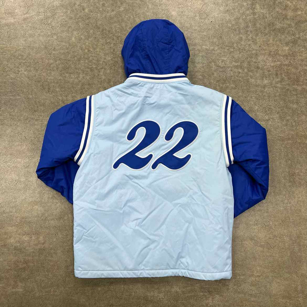 Supreme Jacket "MITCHELL & NESS QUILTED" Blue Used Size S