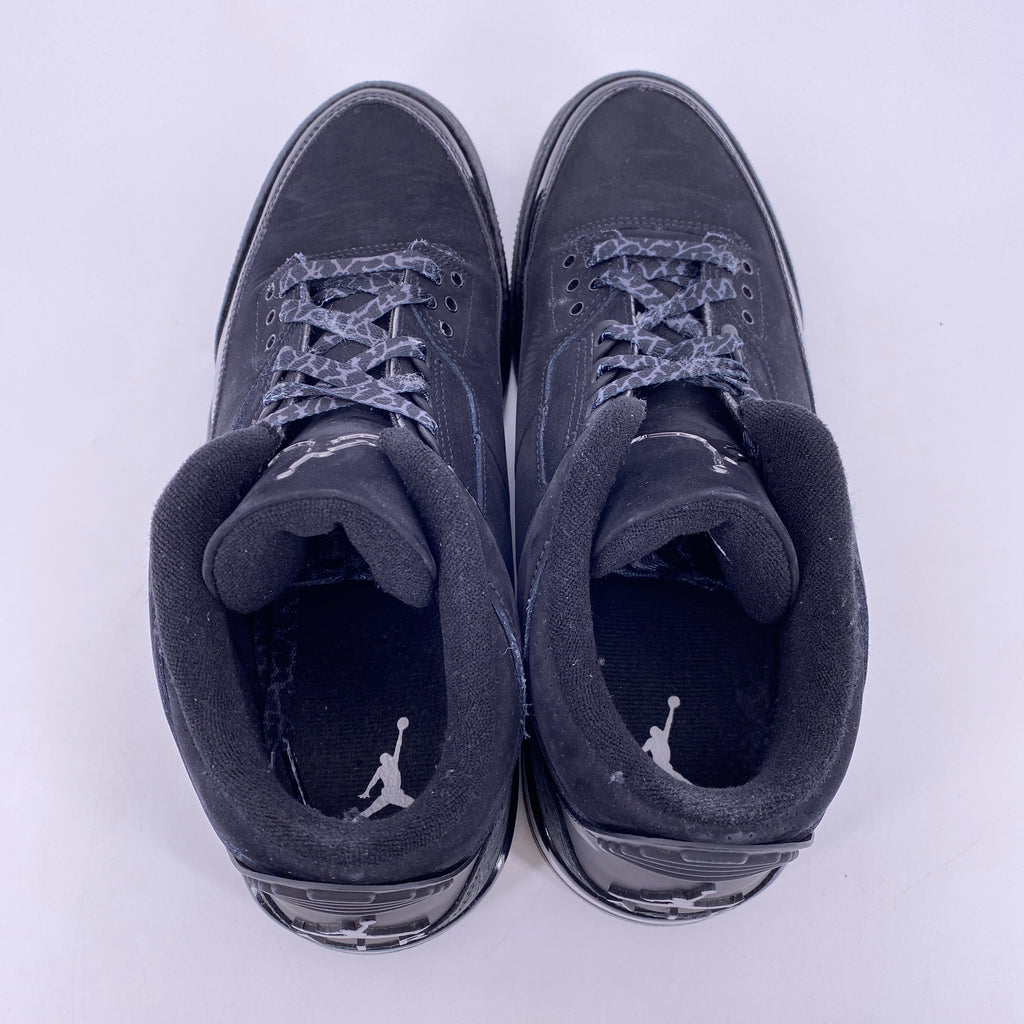 Air Jordan 3 Retro "Black Cat" 2025 Used Size 10.5