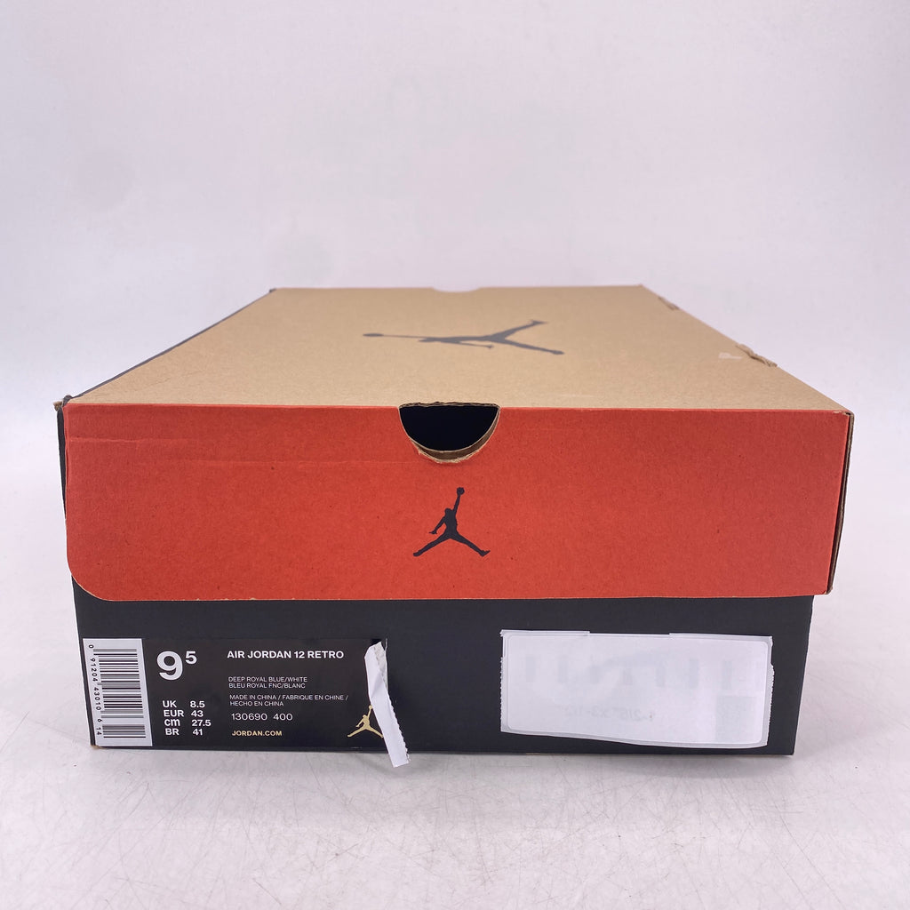 Air Jordan 12 Retro "Deep Royal Blue" 2016 New Size 9.5