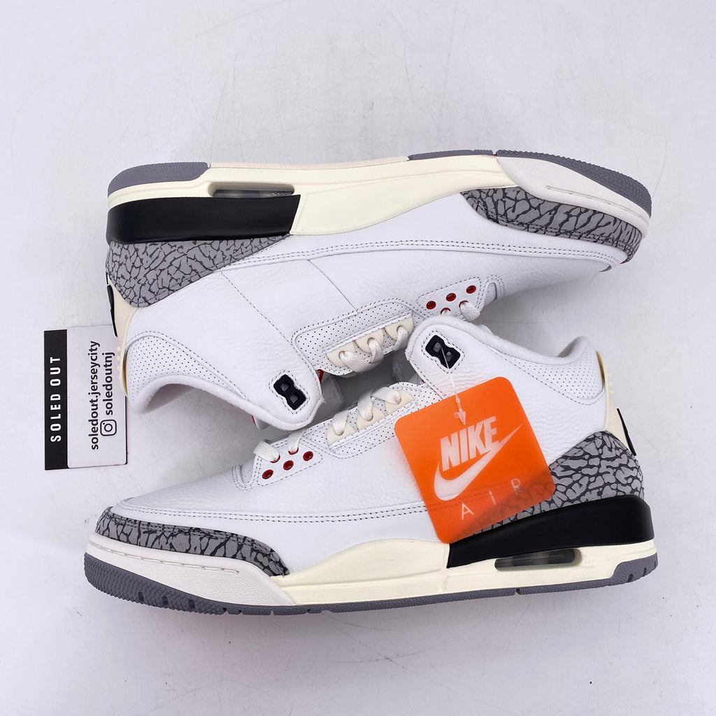 Air Jordan 3 Retro "White Cement Reimagined" 2023 New Size 11.5