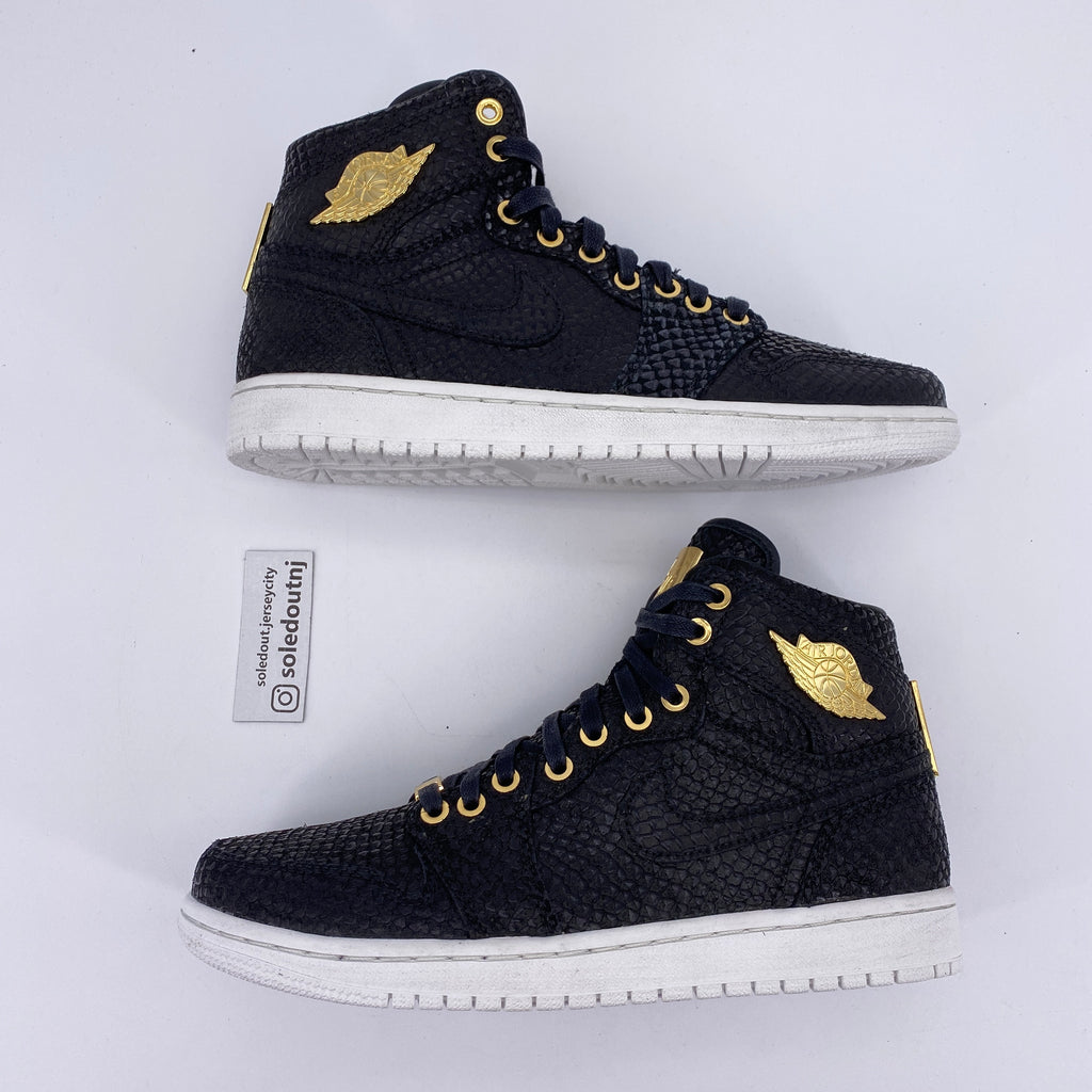 Air Jordan 1 Retro High OG "Pinnacle Black" 2015 New Size 8