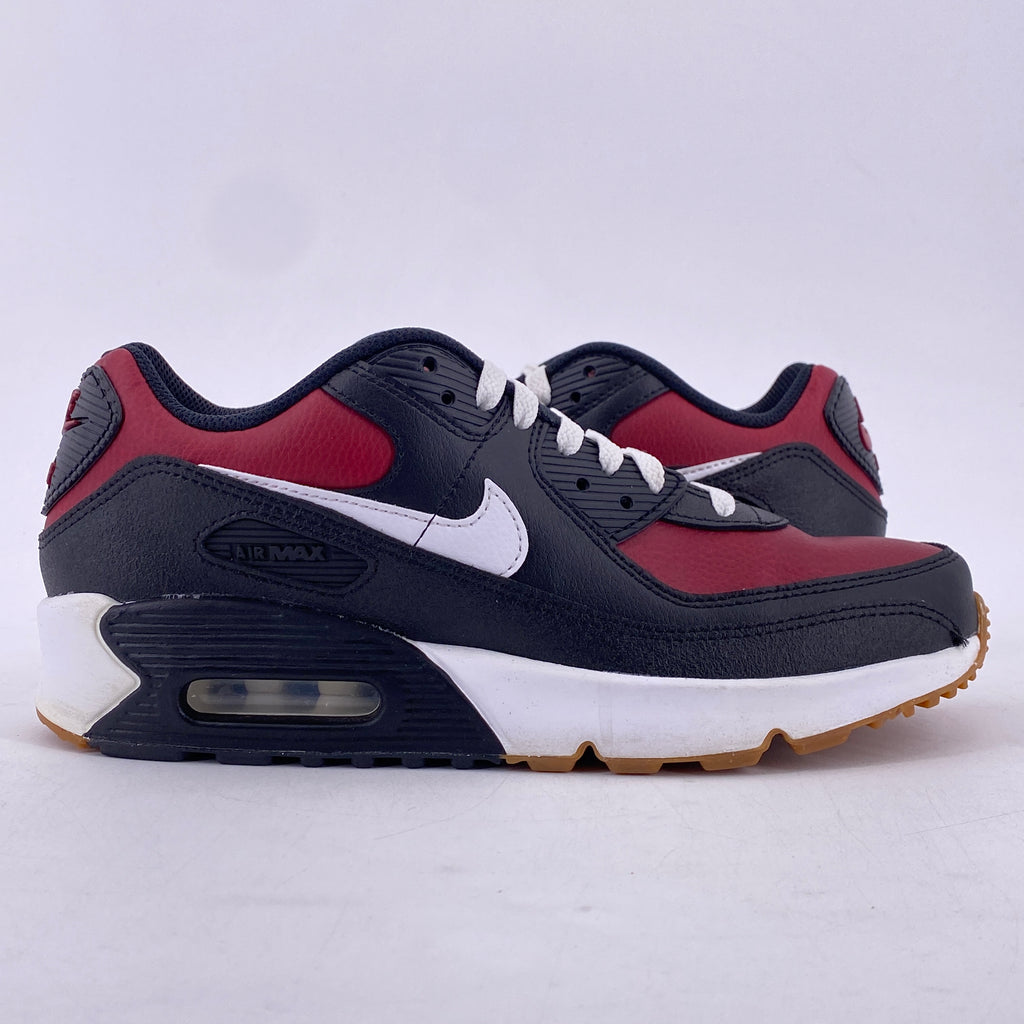 Nike (GS) Air Max 90 "Black Team Red" 2023 Used Size 7Y