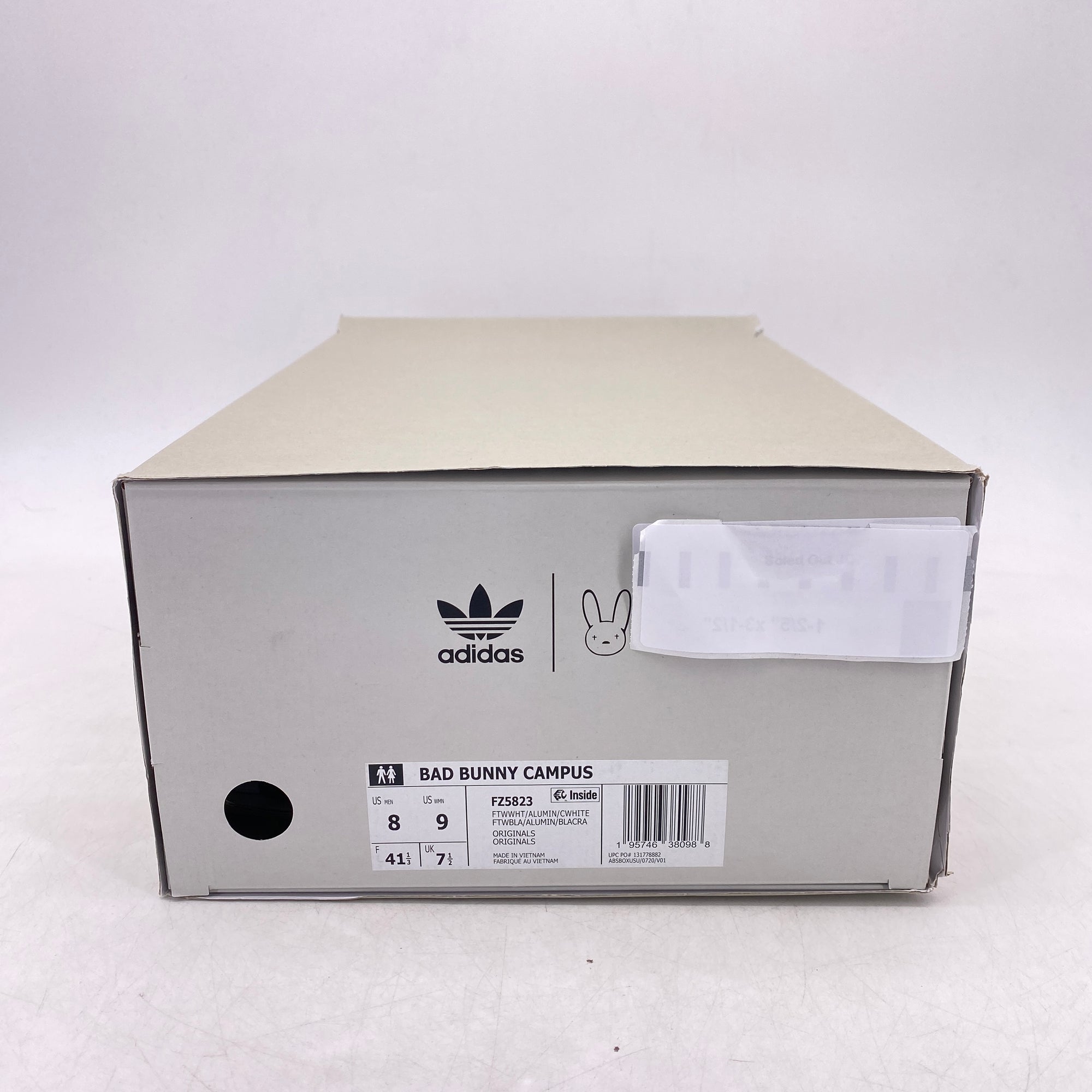 Adidas Bad Bunny Campus &quot;Cream&quot; 2023 New Size 8