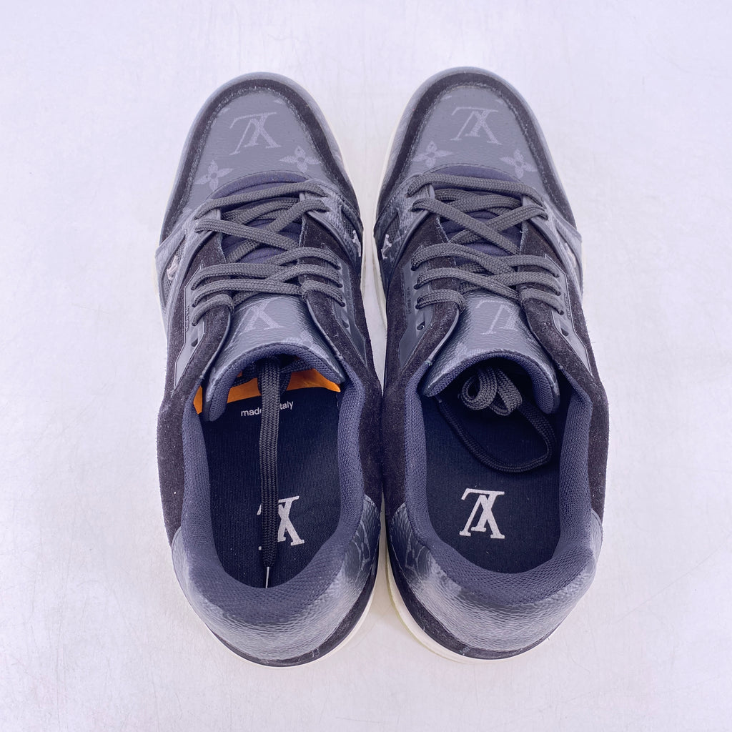 Louis Vuitton Trainer "Black Monogram"  Used Size 7 LV