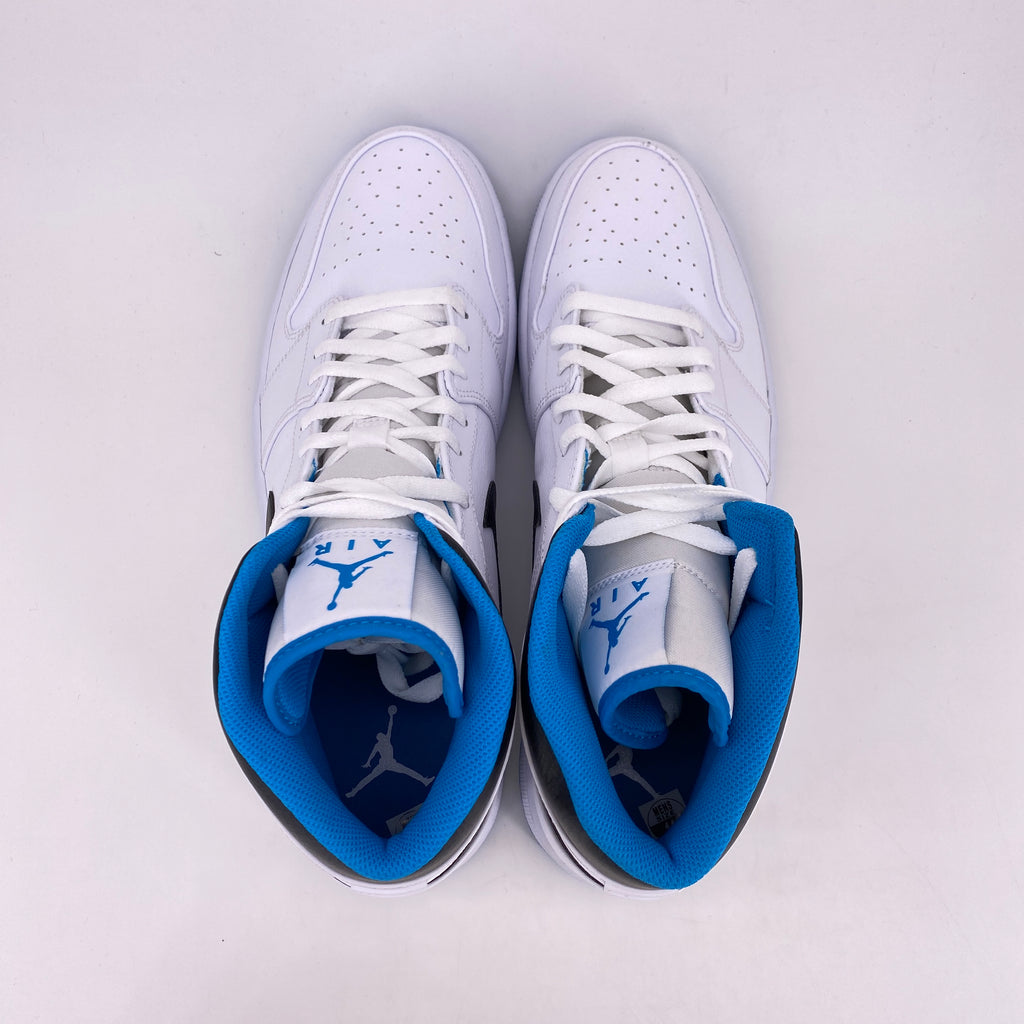 Air Jordan 1 Mid "Laser Blue" 2020 Used Size 14
