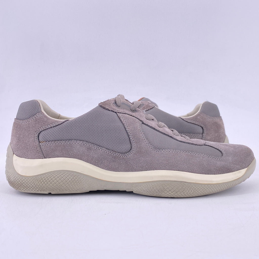 Prada America's Cup "Grey Suede"  Used Size 7.5 PRADA